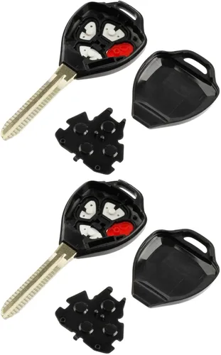 Miniatura 2 de Funda y almohadilla para control remoto de entrada sin llave para Toyota Avalon 2008-2013 / Camry 2007-2011 / Corolla 2008-2013 / Venza 2009-2014