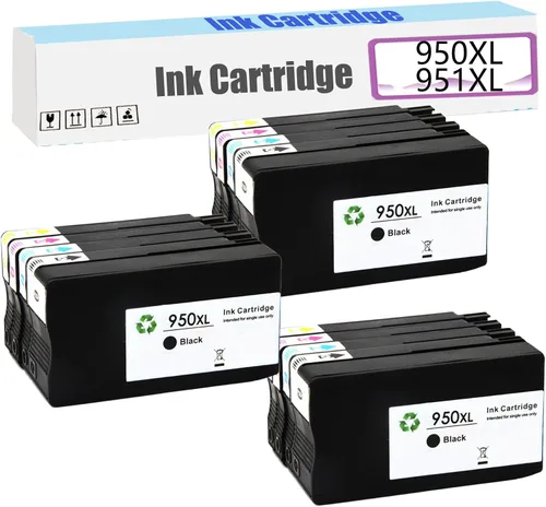Cartuchos de tinta 950XL 951XL compatibles con cartuchos de tinta de repuesto para HP 950 951 950 XL 951 XL con impresora Officejet Pro 8610 8620