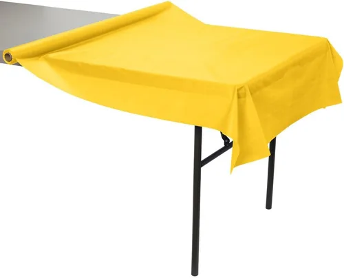 Miniatura 4 de Amscan Rollo de mesa sólido Yellow Sunshine - 40' x 100' - 1 Pc.