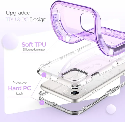 Miniatura 3 de Funda para iPhone 12 mini ORIbox, resistente a los golpes y caídas, transparente.