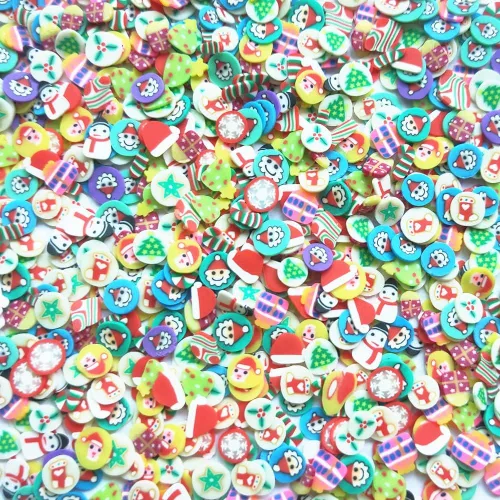 Miniatura 8 de 1.41 oz Mini Animales Fimo Rebanadas de Polímero Adultos Uñas Rebanadas de Arte Suministros de Diseño DIY Artesanía (Animales)