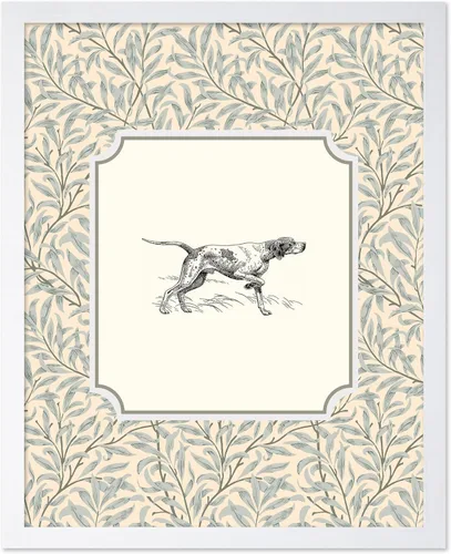 Miniatura 14 de Poster Master Póster Vintage de Cocker Spaniel Inglés - Impronta Retro de Perro - Arte Floral - Arte de Cachorros - Arte para Amantes de Animales