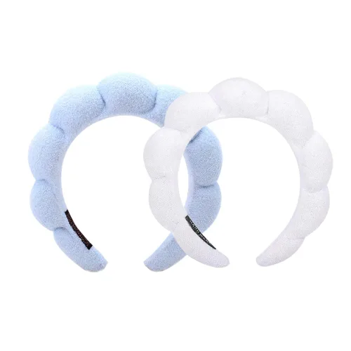 Miniatura 24 de Diademas de cuidado de la piel para el lavado facial, diademas de spa para lavar la cara, suaves diademas de cuidado de la piel y maquillaje