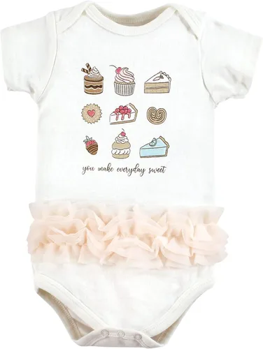 Miniatura 159 de Hudson Baby baby-girls Cotton Bodysuits 3-pack