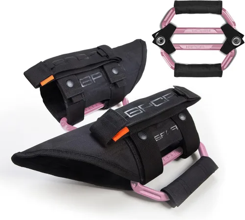 Miniatura 45 de GPCA GP-Grip PRO - Asa de agarre para Jeep Wrangler JL JK Sports/Sahara/Freedom/Rubicon X Unlimited X 2DR/ 4DR 2007-2020 con barras de rodillo de 3