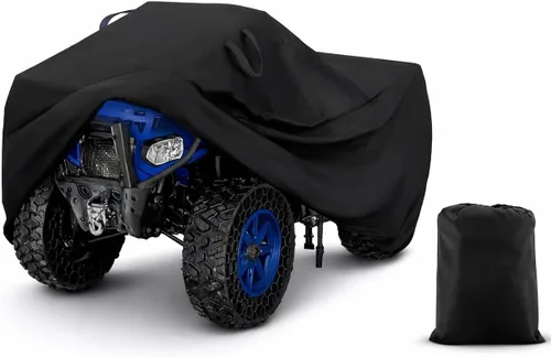 Cubierta para ATV con asas y hebilla - Para todo tipo de clima - Cubierta para ATV al aire libre - Protección de alta resistencia - Para 4