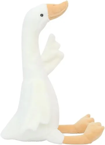 Miniatura 7 de Peluche de cisne de 15.7 pulgadas, peluche de ganso blanco, regalo para niños
