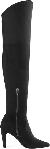 Miniatura 2 de DREAM PAIRS Botas altas hasta el muslo para mujer, tacones por encima de la rodilla, botas largas y sexys con punta puntiaguda