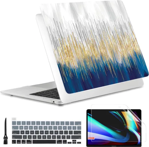 Miniatura 11 de Batianda Funda diseñada para el nuevo MacBook Pro M2 de 13 pulgadas, modelo A2338, versión 2022, carcasa protectora rígida ultrafina, antisucia