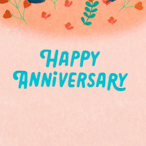 Miniatura 5 de Hallmark Tarjeta de aniversario (almas gemelas, pandas)