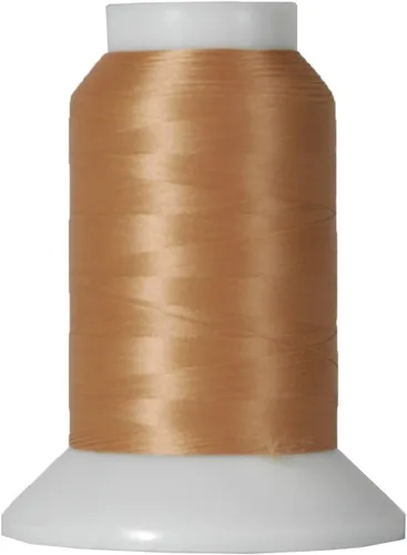 Miniatura 33 de Hilo elástico lanudo de Threadart para serger - Bobinas de 1000 m - Hilo de nailon para traje de baño, lencería, tejidos - Negro - Color 9228