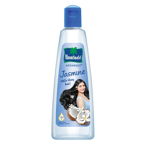 Miniatura 2 de Parachute Advansed Aceite de coco enriquecido con jazmín con vitamina E para un cabello fuerte y brillante. Repara y fortalece el cabello. Para todo