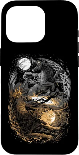 Miniatura 19 de Funda para iPhone 11 Viking Wolf Norse Mythology Pagan Ragnarok Wolves