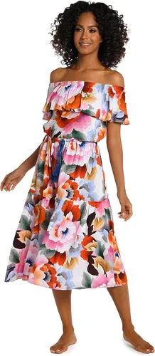 Miniatura 97 de La Blanca Vestido midi para cubrir el traje de baño para mujer