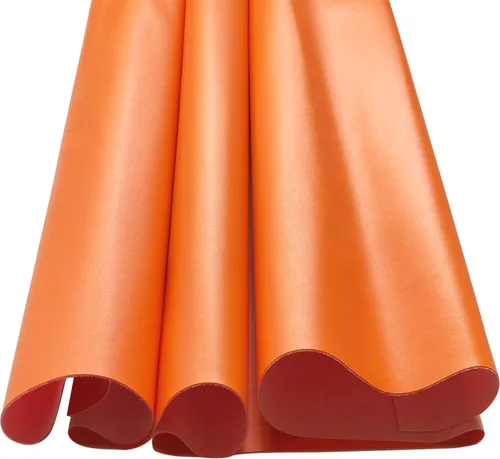Miniatura 9 de Tela de vinil suave grande para tapicería de cuero de 1 yarda 143x91 cm, hojas de cuero sintético de textura de 0.8 mm de grosor, para manualidades
