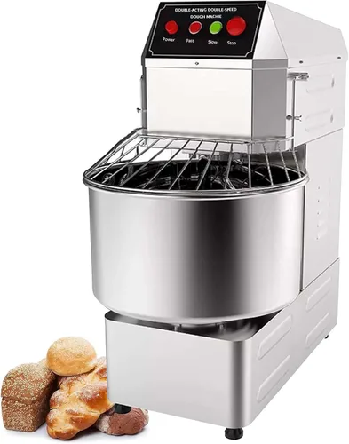 Miniatura 11 de INTSUPERMAI Mezclador de masa comercial Mezclador eléctrico de alimentos con doble acción doble velocidad espiral mezcla para escuelas panaderías