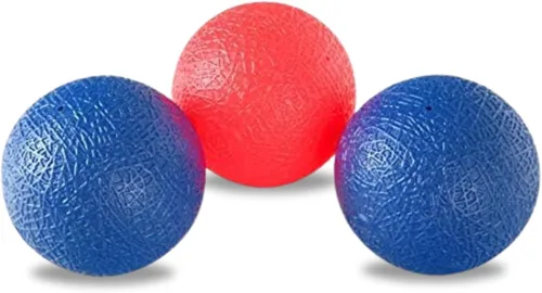 Miniatura 5 de Liberty Imports 6 piezas de repuesto para Trackball Sport Chuck and Catch Ball Lacrosse plástico bolas ligeras de juguete para juegos clásicos