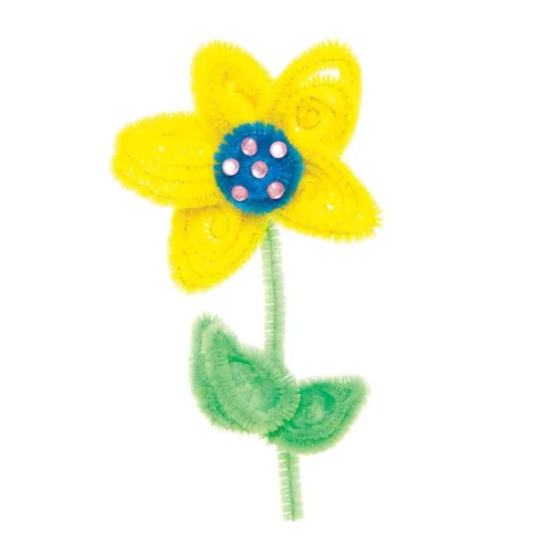 Miniatura 3 de Baker Ross FE482 - Juego de 120 limpiadores de tuberías de neón - Paquete de 120, alambre para manualidades, suministros para hacer tarjetas