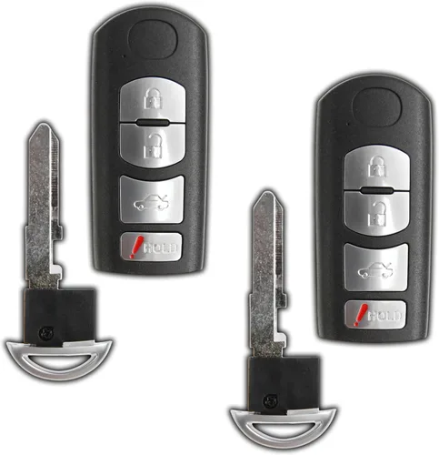 Miniatura 9 de Llavero inteligente Keyless Option de 4 botones para Mazda (WAZSKE13D01)