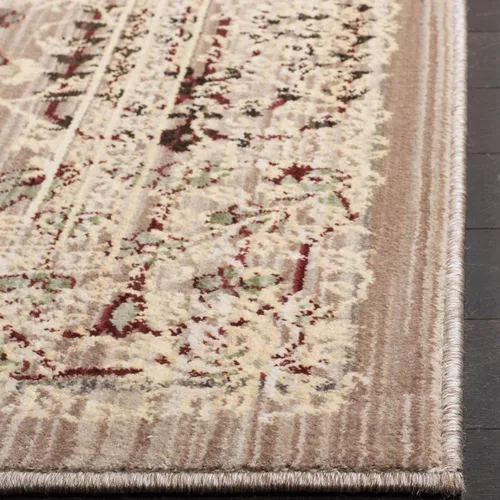 Miniatura 4 de Safavieh Infinity Collection INF593D - Camino (6.6 x 26.2 ft), color beige y amarillo