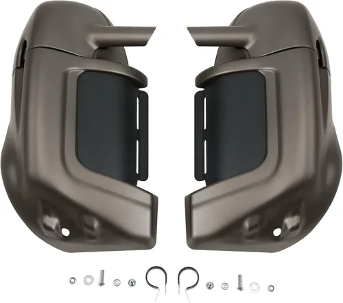 Miniatura 9 de Green-L - Rejilla inferior ventilada para piernas con altavoces de 6.5" para Harley Touring Road King Street Glide Electra Glide Ultra Modelos antes