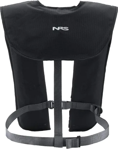 Miniatura 2 de NRS Otto Matik Chaleco salvavidas inflable (PFD), color negro, universal