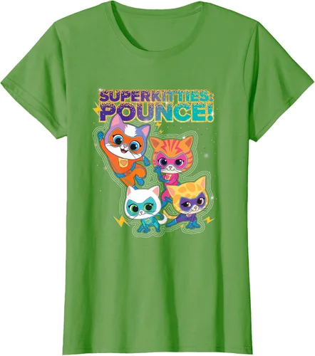 Miniatura 4 de Disney Junior SuperKitties Pounce! Camiseta de equipo completo, talla S
