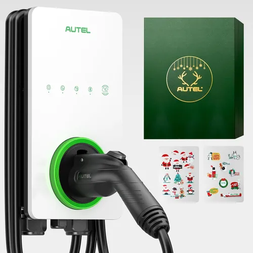 Miniatura 10 de Autel Cargador inteligente para vehículos eléctricos (EV) para el hogar de hasta 50 amperios, 240 V, estación de carga de automóvil para interiores