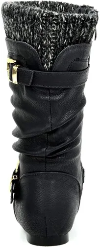 Miniatura 6 de DREAM PAIRS Girl's Faux Fur Lined Knee High Winter Riding Boots(ToddlerLittle KidBig Kid)