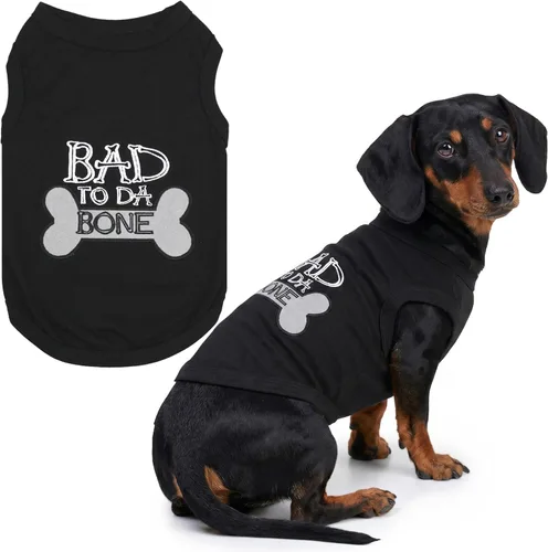Miniatura 31 de Parisian Pet - Camiseta bordada para perros y gatos, con texto en inglés Sexy and I Know It, XS Sexy y lo sé
