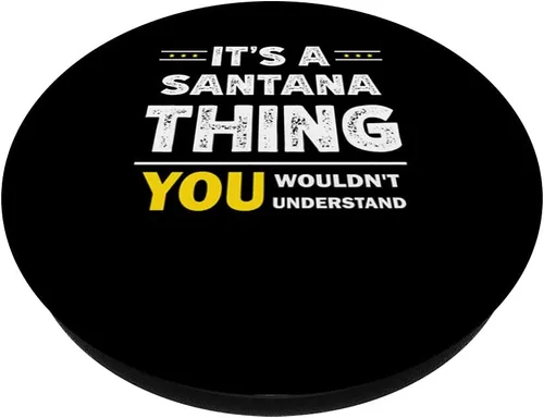 Miniatura 2 de Es una cosa de Santana que no entenderías PopSockets de apellido intercambiable PopGrip