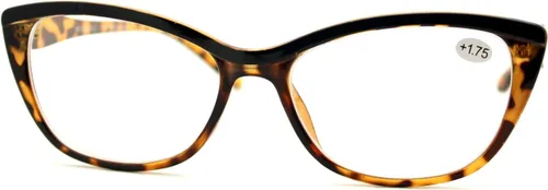 Miniatura 6 de PASTL Gafas de lente transparente con lente de lectura bifocal para mujer, Cateye rectangular