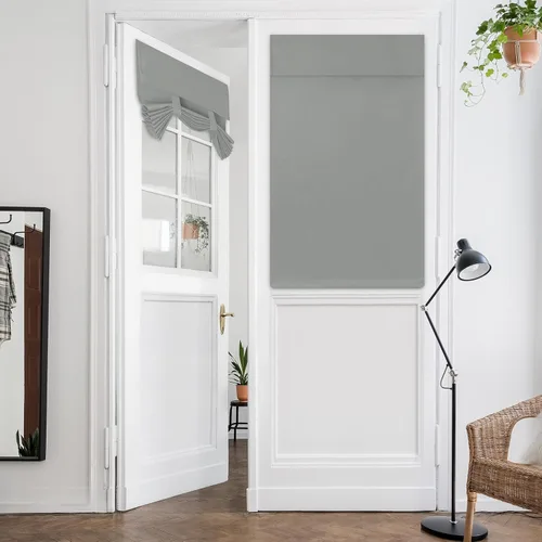 Miniatura 63 de HOMEIDEAS Cortinas Opacas para Aula para Puerta Principal, Cubierta de Ventana de Puerta de Aula, Persianas de Privacidad con Aislamiento Térmico