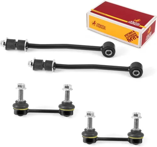 Miniatura 136 de Metrix Premium Piezas de Chasis - Kit de 4 Piezas de Enlace de Barra Estabilizadora Delantera y Trasera Compatible con Mercury Mariner 2009-2011