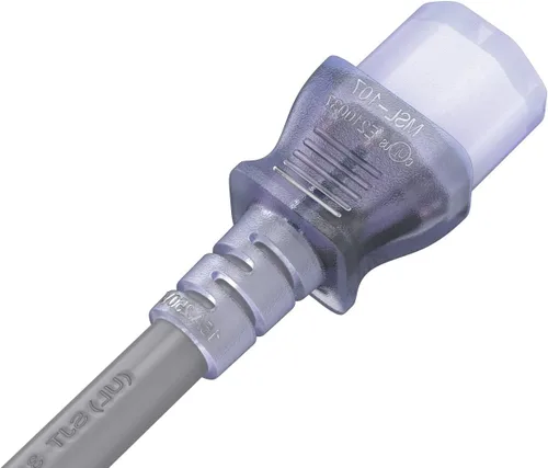 Miniatura 6 de Cable Leader Cable de alimentación de grado hospitalario NEMA 5-15P a IEC320 C13 de 15 pies, 14 AWG, 15 A/125 V, SJT, cable de alimentación médica