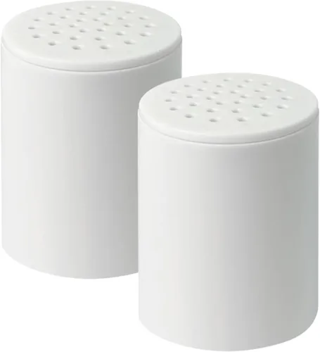 Miniatura 10 de Filtro de ducha, filtro de cabezal de ducha de 20 etapas para agua dura con 2 cartuchos, filtro de agua de ducha de alto rendimiento para eliminar