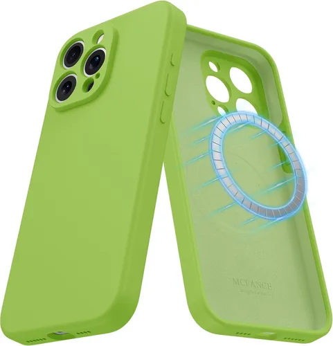 Miniatura 66 de Funda de silicona con soporte para iPhone 17 Pro [compatible con MagSafe] [Protección completa de la cámara] (6.3 pulgadas 2025), fundas de teléfono