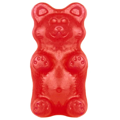 Miniatura 8 de Oso de goma gigante de 2 libras (frambuesa azul)
