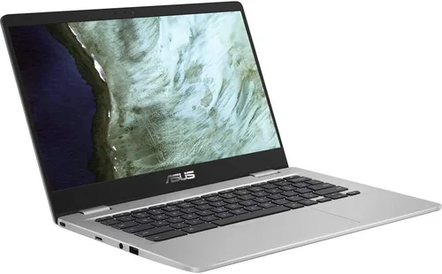 ASUS Chromebook C423 Pantalla NanoEdge HD de 14.0 pulgadas, procesador Intel Dual Core Celeron, RAM LPDDR4 de 4 GB, almacenamiento de 32 GB, color