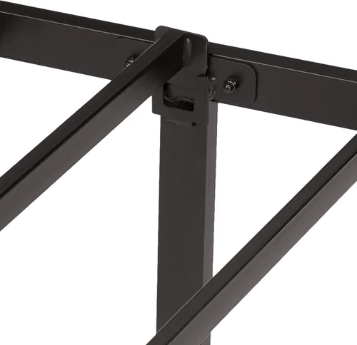 Miniatura 5 de Amazon Basics - Base de cama robusta y resistente con plataforma de almacenamiento tamaño Queen, soporte de listones de acero, sin ruido, de fácil