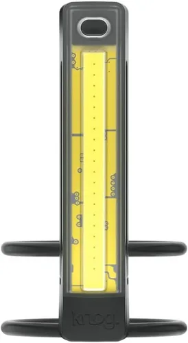 Miniatura 4 de Knog Plus - Luz delantera para bicicleta, luz LED COB para bicicleta, soportes para faros delanteros en manillares, horquillas delanteras, casco