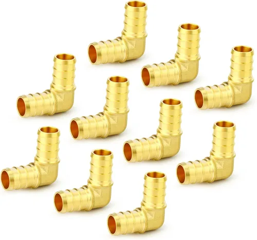 Miniatura 37 de GASHER 10 piezas sin plomo latón 1 "acoplamiento Pex, accesorios Pex de 1 pulgada para tubería Pex