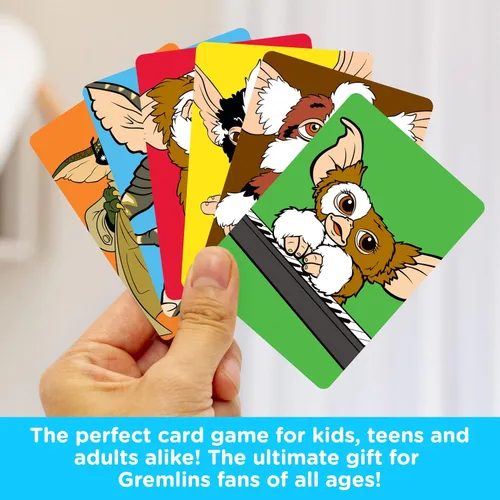Miniatura 5 de AQUARIUS Gremlins Memory Master Card Game – Divertido juego de fiesta familiar para niños, adolescentes y adultos – Regalo de noche de juego
