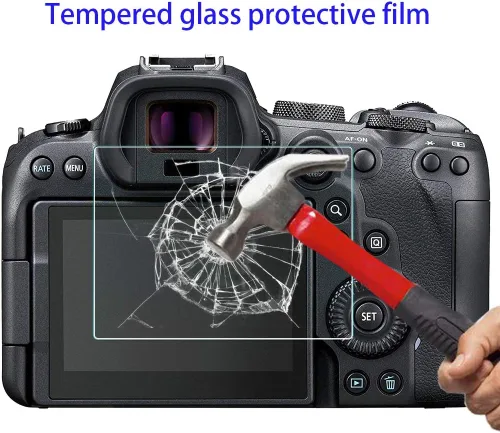Miniatura 5 de Protector de pantalla para cámara réflex digital Canon EOS M50 M100 Mark ii (para accesorios) con cubierta de zapata caliente, película de vidrio