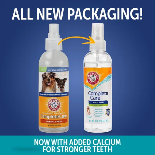 Miniatura 2 de Arm & Hammer Complete Care - Aerosol dental para perros, sabor a menta, ambientador de aliento de perro sin escobillas con bicarbonato de sodio