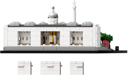 Miniatura 4 de LEGO Architecture 21045 Kit de construcción del edificio de la plaza Trafalgar (1197 piezas)