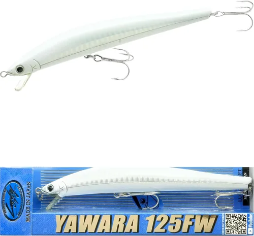 Miniatura 8 de LUCKY CRAFT FlashMinnow 125 YAWARA, señuelos de pesca de agua salada, accesorios y equipo de pesca de surf Jerkbait, señuelos de pesca de fletán