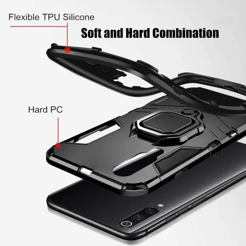 Miniatura 5 de Funda híbrida resistente a prueba de golpes para Xiaomi Redmi 8 8A, protección de doble capa de protección para Redmi 8, protector de pantalla