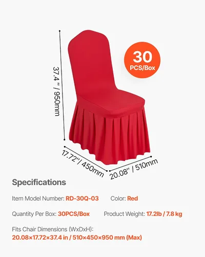 Miniatura 111 de VEVOR 150 fundas blancas para sillas de poliéster y elastano, fundas elásticas para bodas, fiestas, comedor, banquetes, sin pinzas, 150