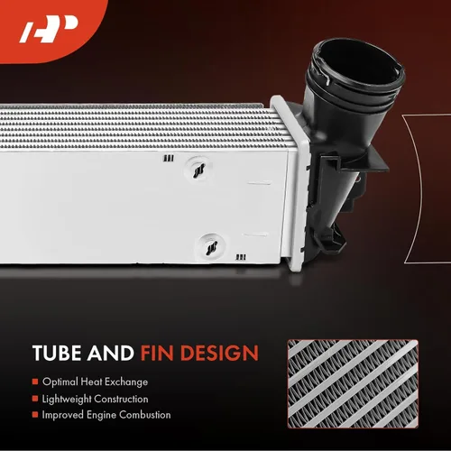 Miniatura 2 de A-Premium Turbocompresor intercooler compatible con BMW 328i 2007-2011, 328i xDrive 2009-2011, 328xi 2007-2008, 335i 2007-2013, 335i xDrive